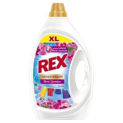 Obrázek REX prací gel Aromatherapy Orchid Color 54 praní, 2,43l