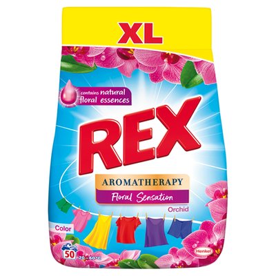Obrázek REX Aromatherapy Orchid Color prací prostředek 50 praní 3,00kg