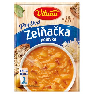 Obrázek Vitana Poctivá zelňačka polévka 80g