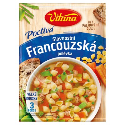 Obrázek Vitana Poctivá slavnostní francouzská polévka 97g