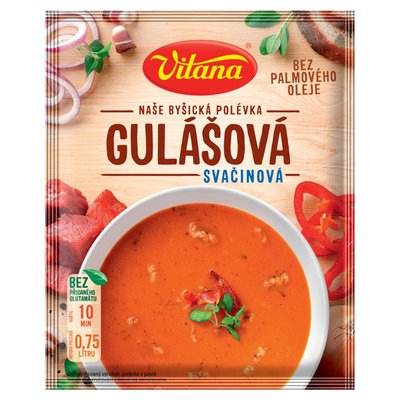 Obrázek Vitana Naše Byšická polévka Gulášová 95g