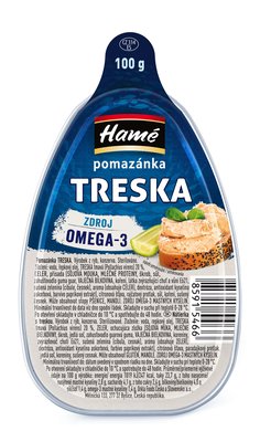 Obrázek Hamé Pomazánka Treska 100g