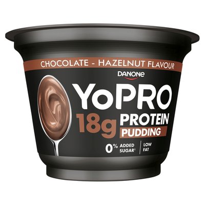 Obrázek YoPRO Protein puding s čokoládovo-lískooříškovou příchutí 180g