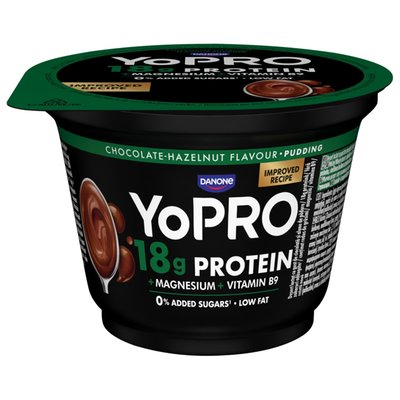 Obrázek YoPRO Protein puding s čokoládovo-lískooříškovou příchutí 180g