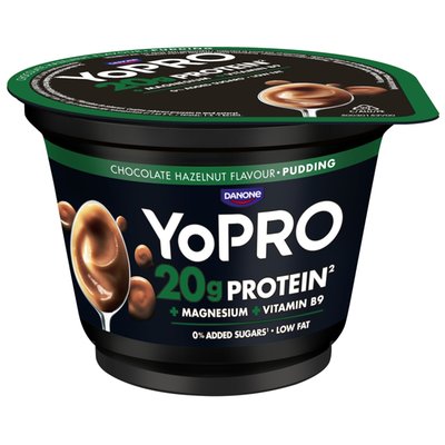 Obrázek YoPRO Protein puding s čokoládovo-lískooříškovou příchutí 180g
