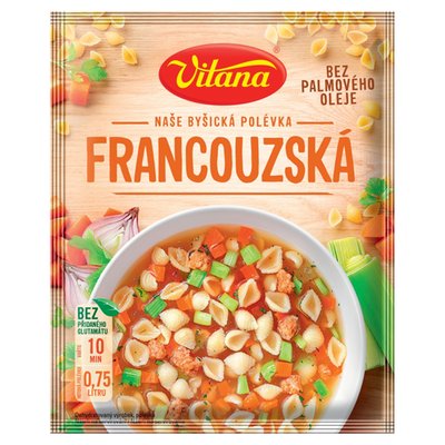 Obrázek Vitana Naše Byšická polévka Francouzská 45g