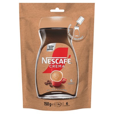 Obrázek NESCAFÉ CREMA Extra bohatá pěna, instantní káva, 150g