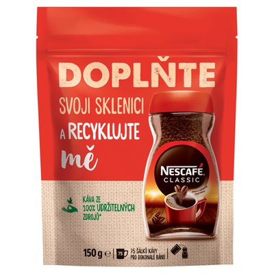 Obrázek NESCAFÉ CLASSIC, instantní káva, 150g