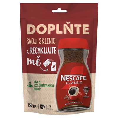Obrázek NESCAFÉ CLASSIC, instantní káva, 150g