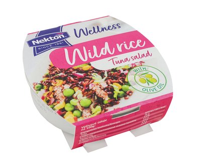 Obrázek Tuňákový salát WELLNESS Wild rice NEKTON 160g