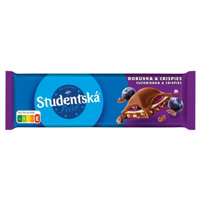 Obrázek ORION Studentská pečeť Mléčná Borůvka & Crispies 235g