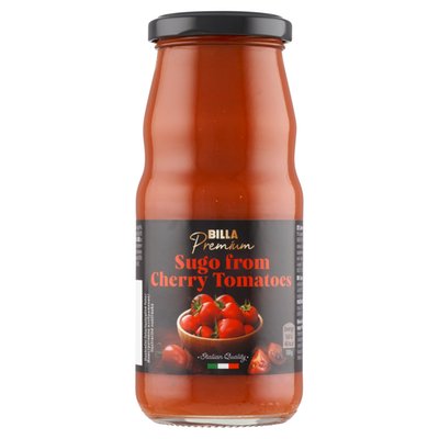 Obrázek BILLA Premium Omáčka z cherry rajčat 360g