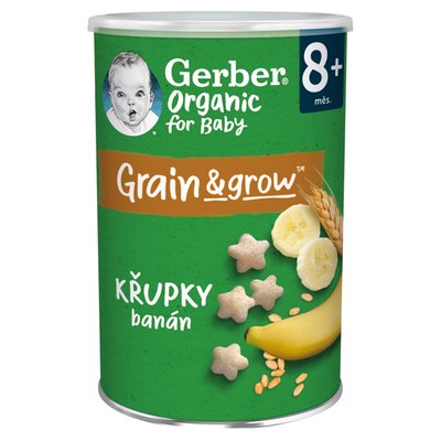 Obrázek GERBER Organic křupky banánové 35g