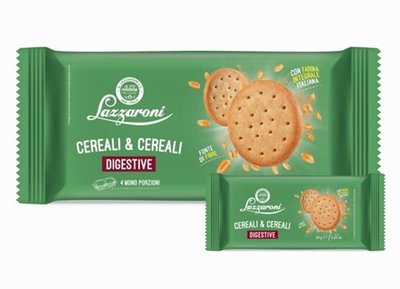 Obrázek Lazzaroni cereální sušenky digestive 275g