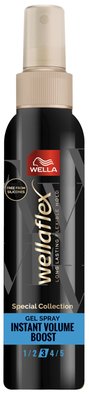Obrázek Wellaflex lehký gel ve spreji  Instant Volume Boost pro okamžitý objem vlasů s 3D efektem 150 ml
