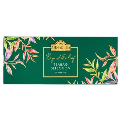 Obrázek Ahmad Tea Beyond The Leaf výběr černého a černých ochucených čajů porcované 30 x 2g (60g)