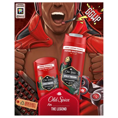 Obrázek Old Spice Wolfthorn Gamer Gift Set With Deodorant Stick And Shower Gel