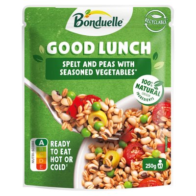 Obrázek Bonduelle Good Lunch špalda a hrášek s kořeněnou zeleninou 250g