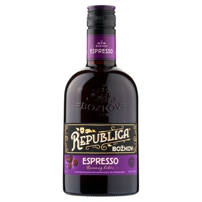 Obrázek Božkov Republica Espresso rumový likér 0,5l