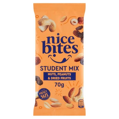 Obrázek Nice Bites Směs sušeného ovoce s arašídy a jádry skořápkových plodů 70g