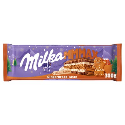 Obrázek Milka čokoláda Mmmax s perníčkovou příchutí 300g