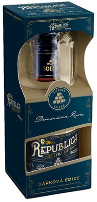 Obrázek Božkov Republica Solera 38% 0,5l + sklenička