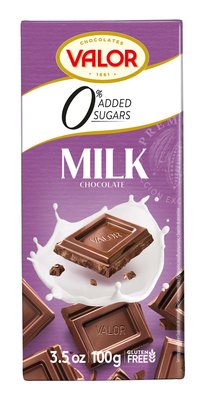 Obrázek Mléčná čokoláda, se sladidly. Bez přídavku cukrů. 100 g