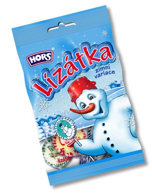 Obrázek Hors Lízátko zima - 50g sáček