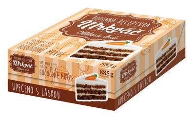 Obrázek Dort Mrkváč 885g