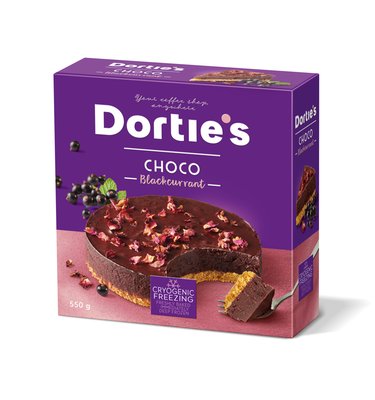 Obrázek Dortie's Choco Blackcurrant 550g