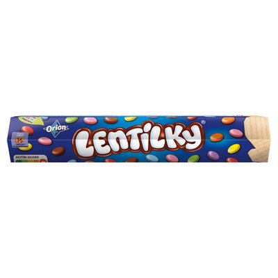 Obrázek ORION LENTILKY Dražé z mléčné čokolády 120g