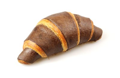 Obrázek Dvoubarevný croissant s čokoládovou náplní 74g