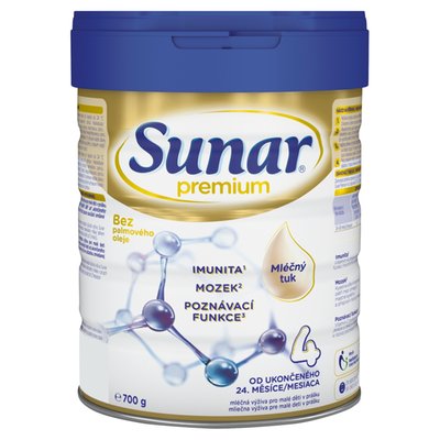 Obrázek Sunar Premium 4 batolecí mléko, 700g