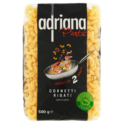 Obrázek Adriana Pasta Nejen na pánev cornetti rigati těstoviny semolinové sušené 500g