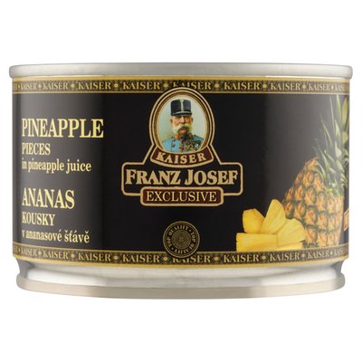 Obrázek Franz Josef Kaiser Exclusive Ananas kousky v ananasové šťávě 227g