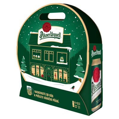 Obrázek Pilsner Urquell Pivo ležák světlý 4 x 0,5l (2l)