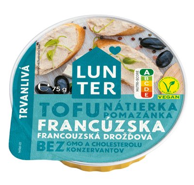 Obrázek Lunter Tofu francouzská drožďová pomazánka 75g