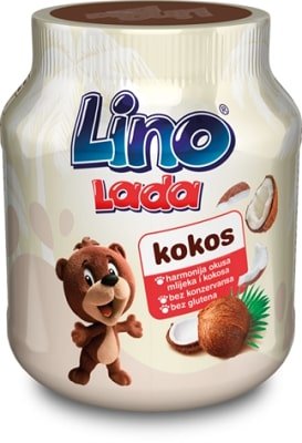 Obrázek Lino Lada Mléčná pomazánka s kokosem 350g