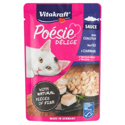 Obrázek Vitakraft Poésie Délice kapsička pro kočky treska tmavá 85 g
