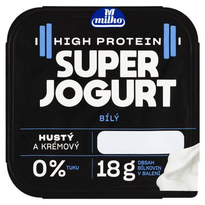 Obrázek Milko High Protein super jogurt bílý 150g