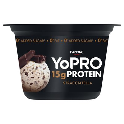 Obrázek YoPRO odtučněný zakysaný výrobek - Stracciatella 160g