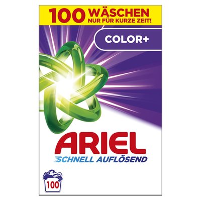 Obrázek Ariel Fast Dissolving Prací Prášek 6 Kg, 100 Praní, Ochrana barev