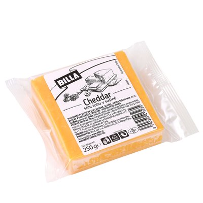 Obrázek BILLA Cheddar bloček 250g