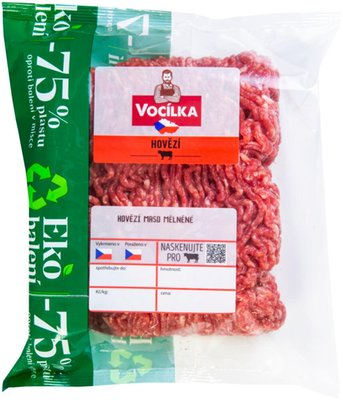 Obrázek ŠETŘÍME JÍDLEM: VOCÍLKA Hovězí mělněné 440g