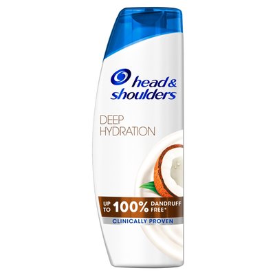 Obrázek Head & Shoulders Deep Hydration Šampon proti Lupům 400 ml Kokosový Olej. Každoden. Použití