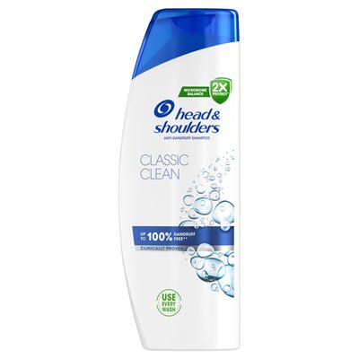 Obrázek Head & Shoulders Classic Clean Šampon proti Lupům 500 ml Každodenní Použití. Pocit Čistoty
