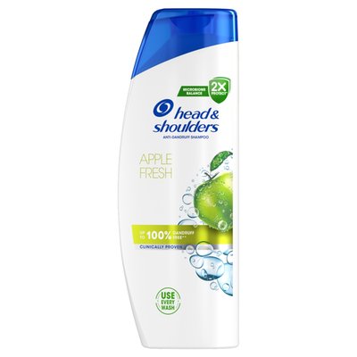 Obrázek Head & Shoulders Apple Fresh Šampon proti Lupům 500 ml Každodenní Použ. Všechny Typy Vlasů