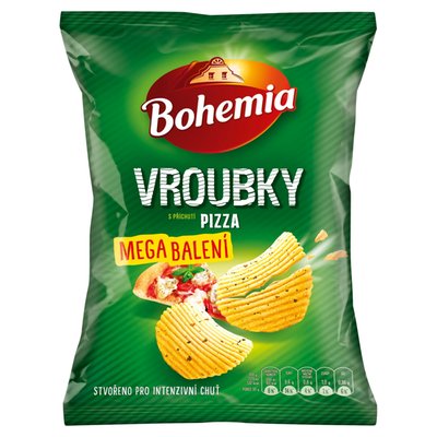 Obrázek Bohemia Vroubky s příchutí pizza 190g