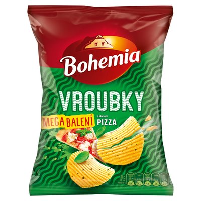 Obrázek Bohemia Vroubky s příchutí pizza 190g