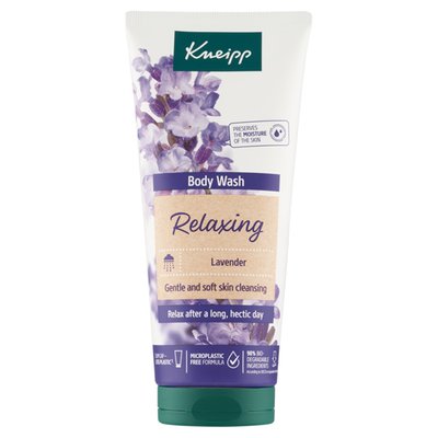 Obrázek Kneipp Relaxing sprchový gel s přírodním esenciálním levandulovým olejem 200ml